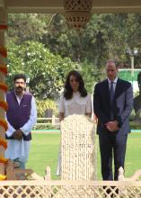 Prince Williams Visited in Gandhi Smriti